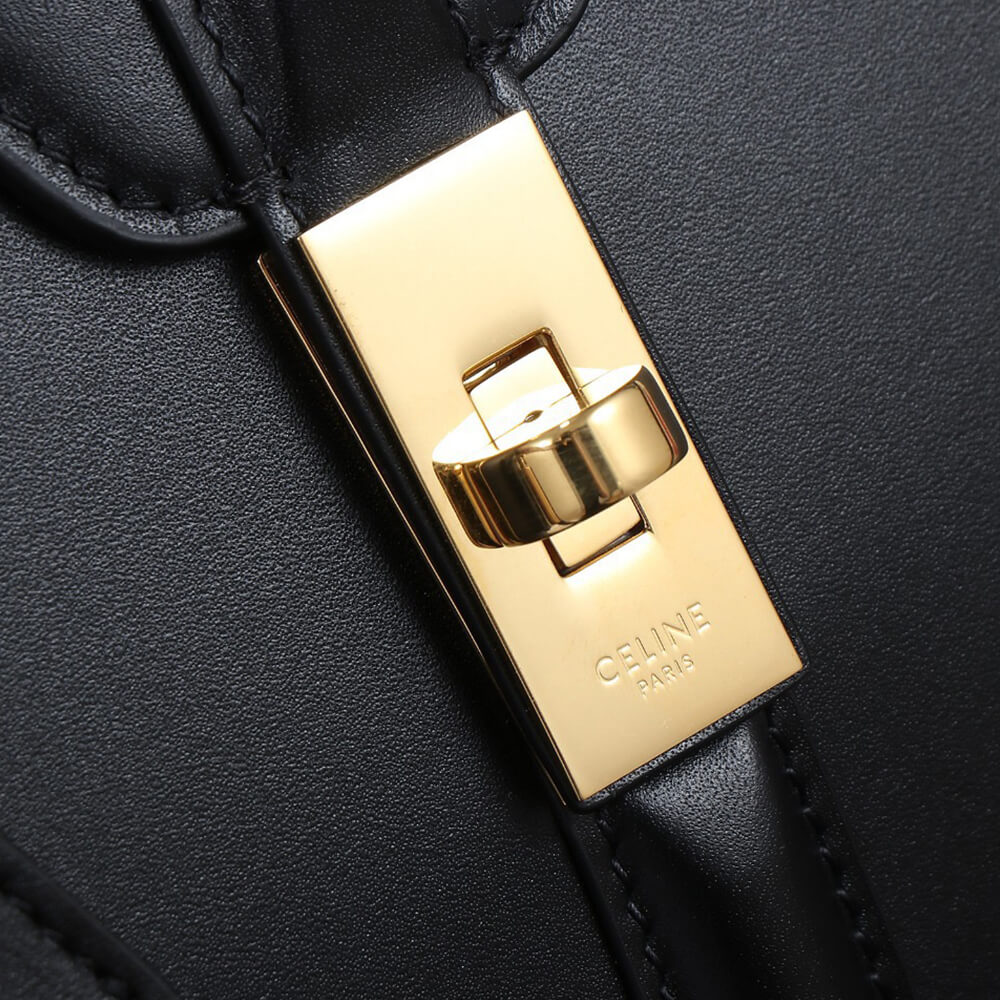 Ce1i*e CLASSIQUE 16 BAG IN SATINATED CALFSKIN