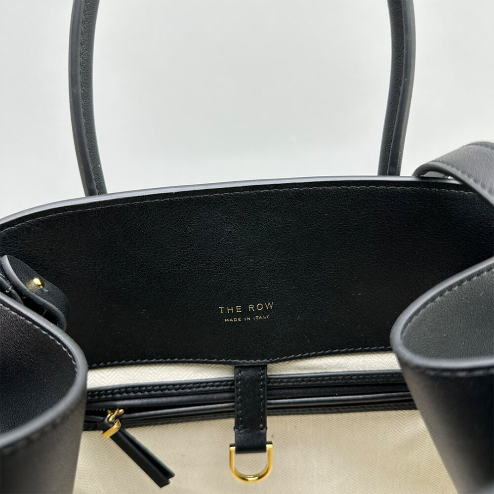 The R0w Margaux 12 leather top-handle bag