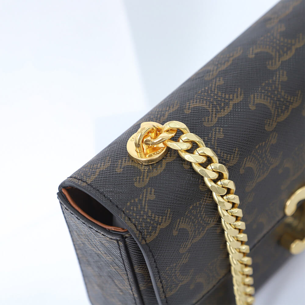 Ce1i*e CHAIN SHOULDER BAG CLAUDE