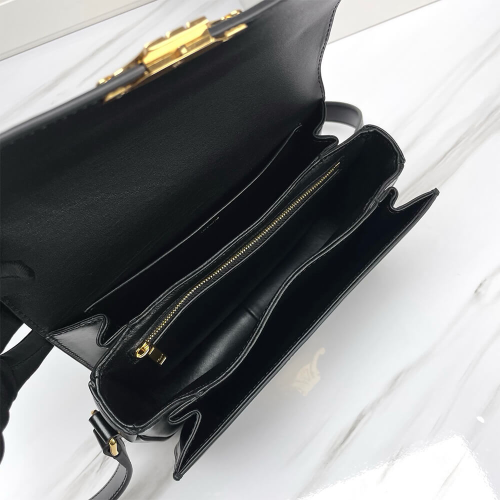 Ce1i*e CLASSIQUE TRIOMPHE BAG IN SHINY CALFSKIN(high-end grade)