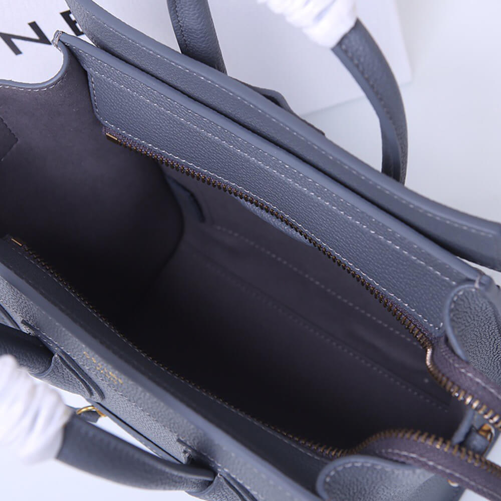 ce1i*e nano lU*gage bag in calfskin