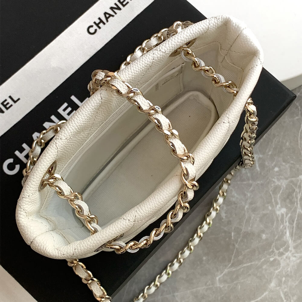 Ch**el 25cm Sa Mini Tote Bag(high-end grade)