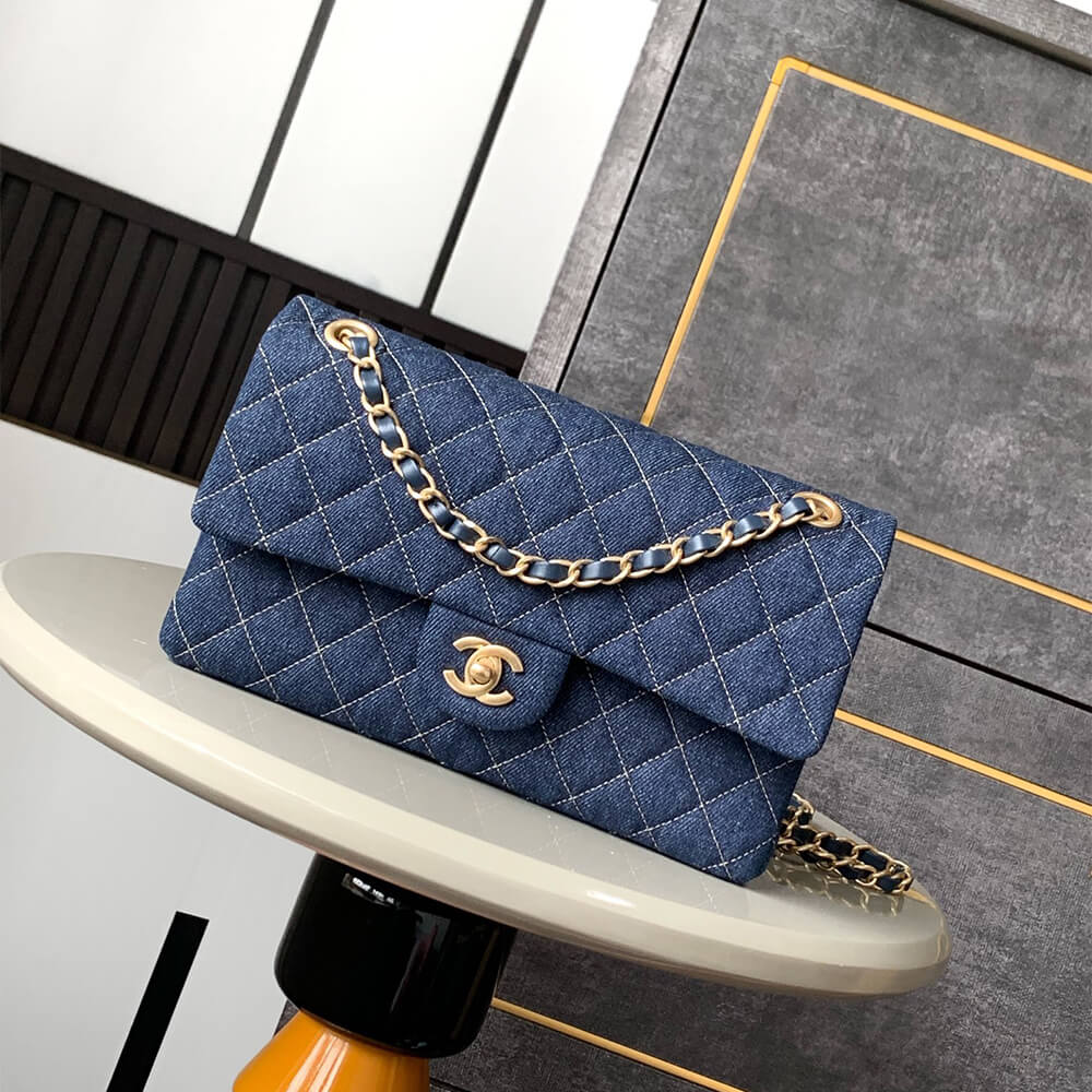 Ch**el Suede Classic Double Flap Handbag(HIGH-END GRADE)