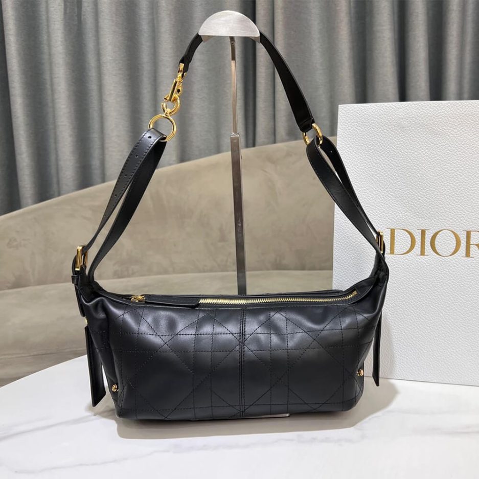 D10r Medium D-Journey Bag in Vintage Smooth Calfskin(high-end grade)