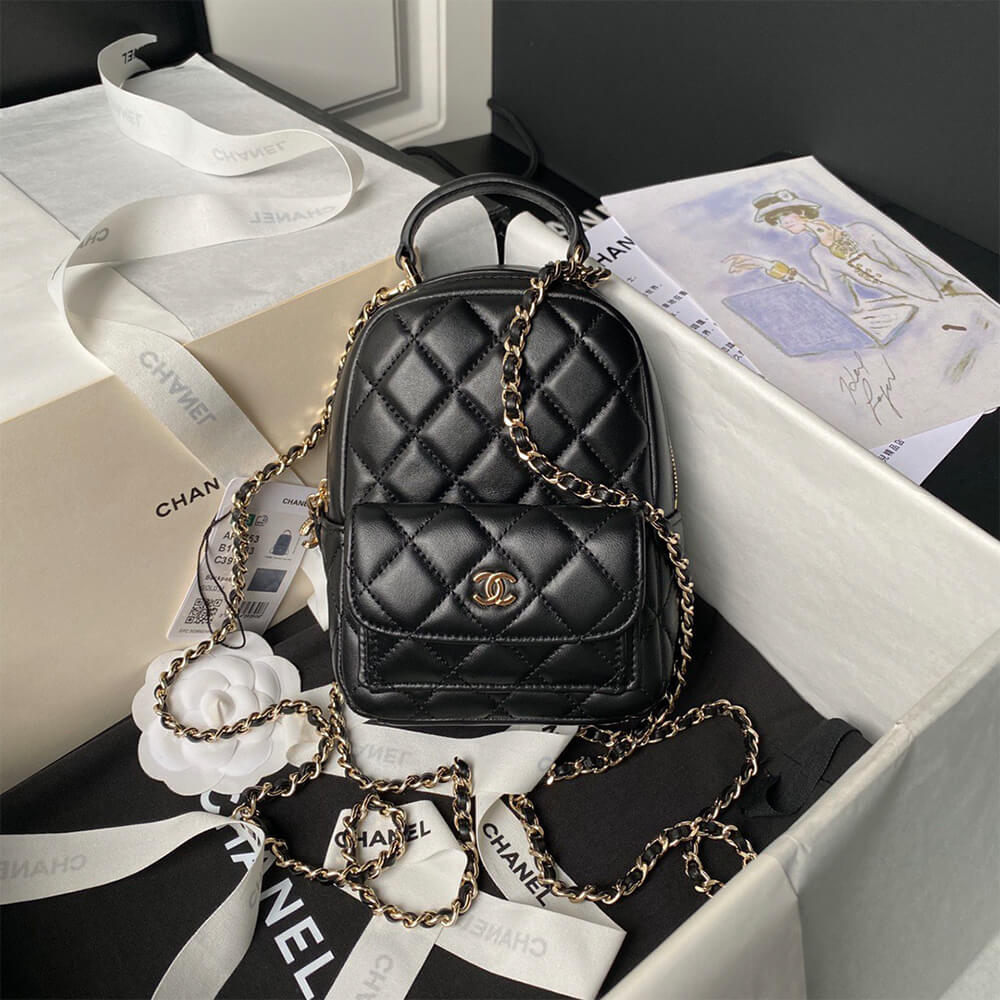 Ch**el Classic Mini Backpack(HIGH-END GRADE)