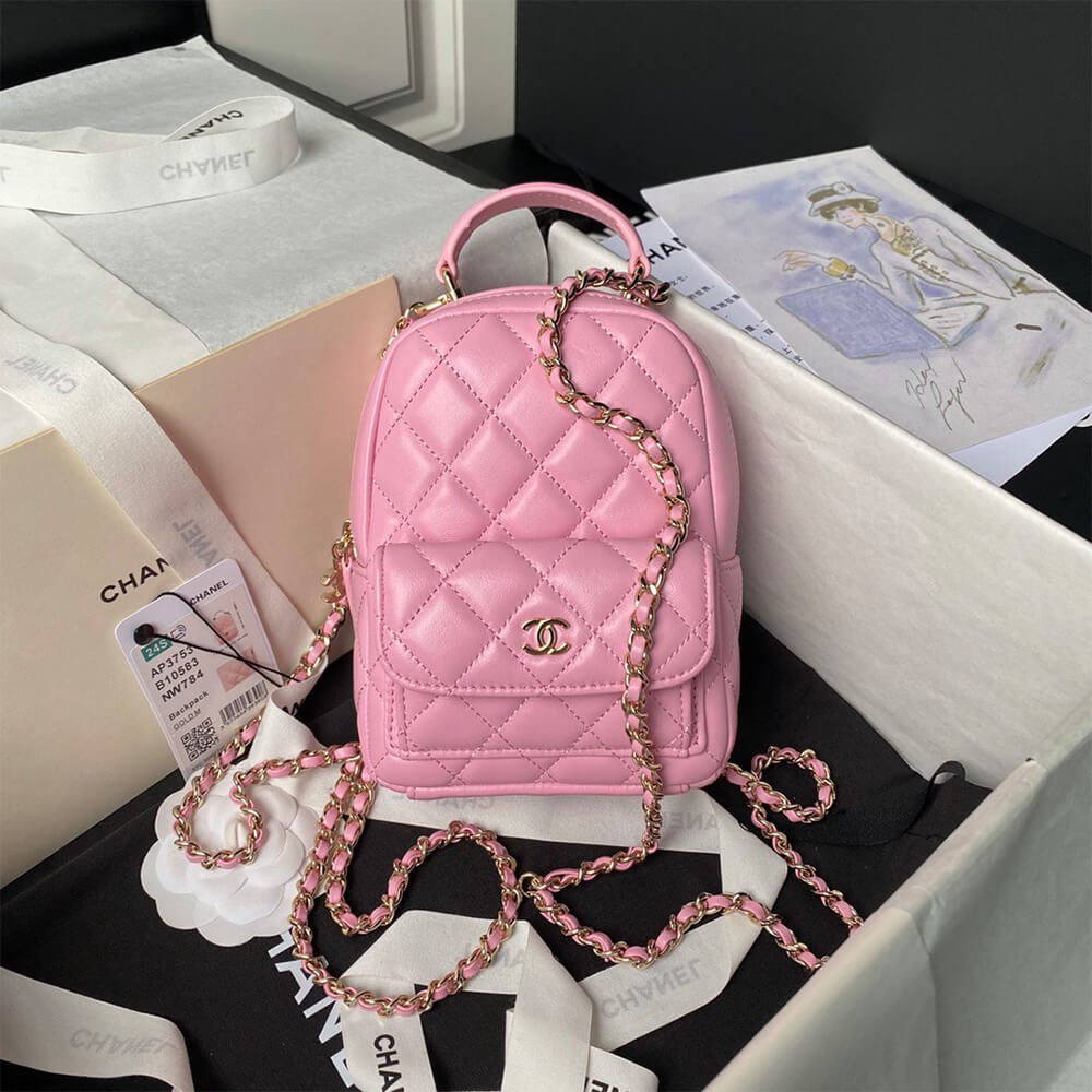 Ch**el Classic Mini Backpack(HIGH-END GRADE)