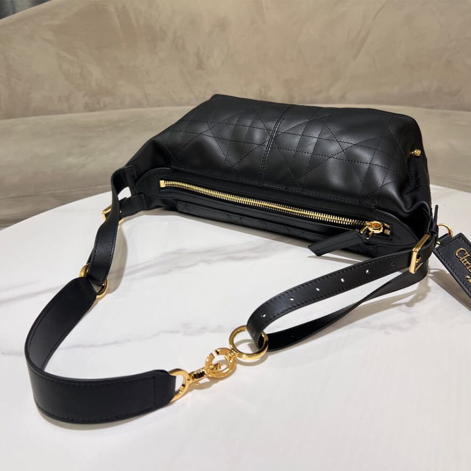 D10r Medium D-Journey Bag in Vintage Smooth Calfskin(high-end grade)