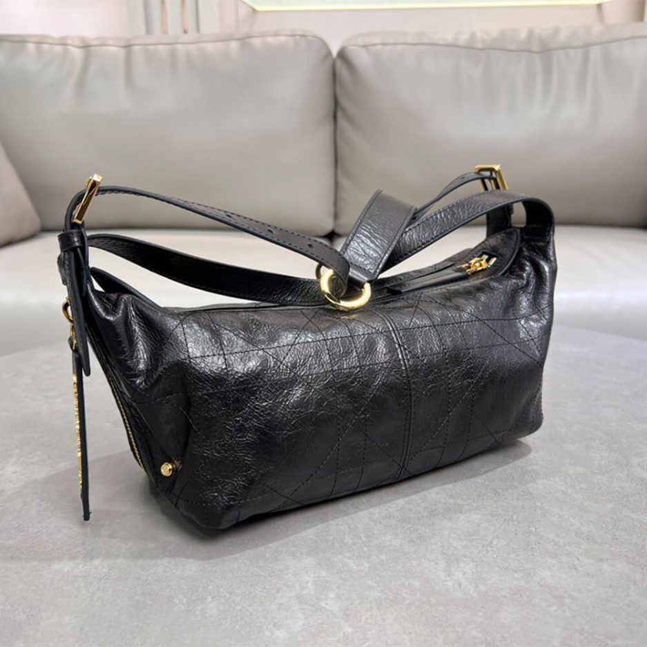 D10r Small D-Journey Bag in Vintage Smooth Calfskin(high-end grade)