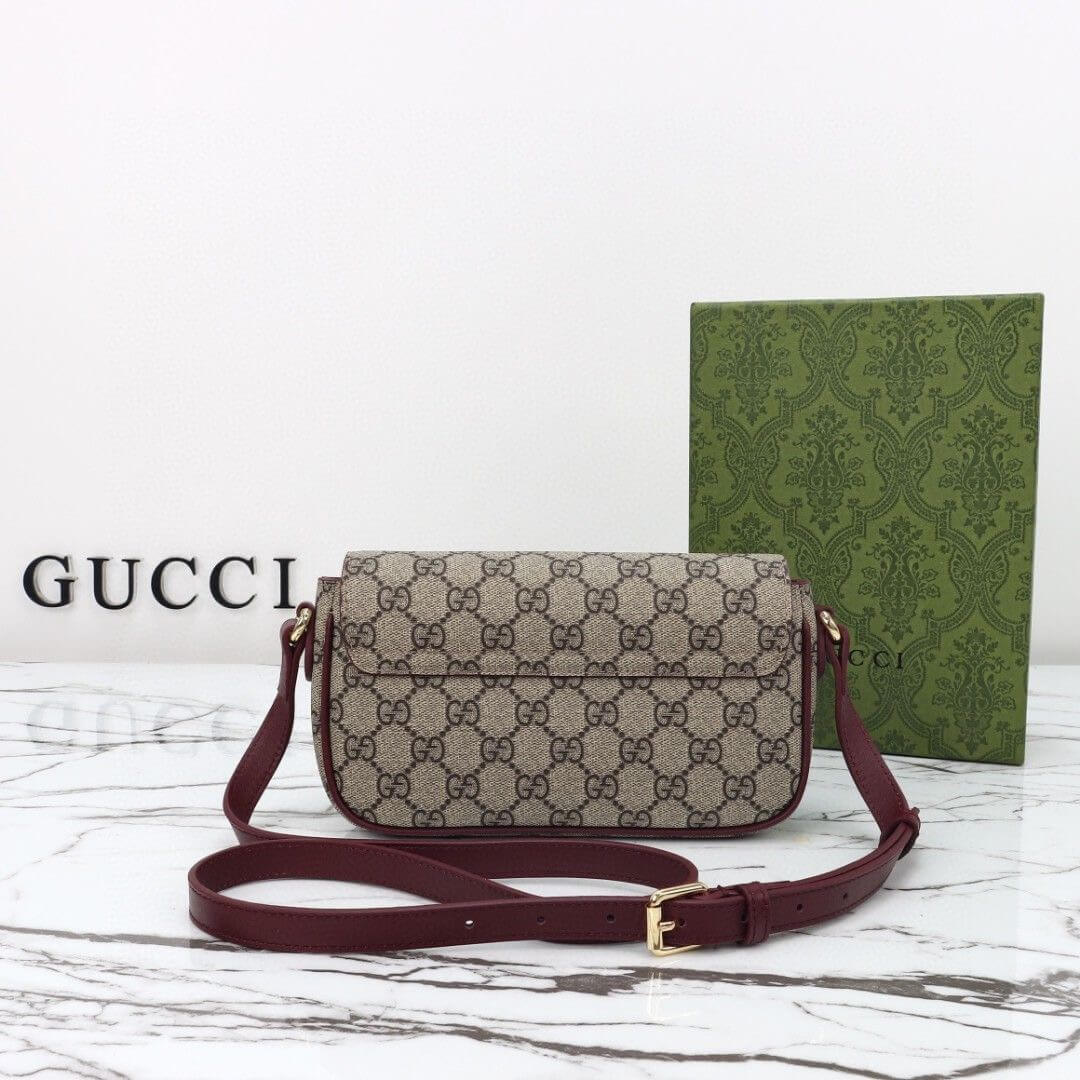 GG mini shoulder bag with cat detail