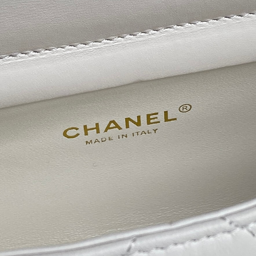 Ch**el Flap Bag With Top Handle(HIGH-END GRADE)