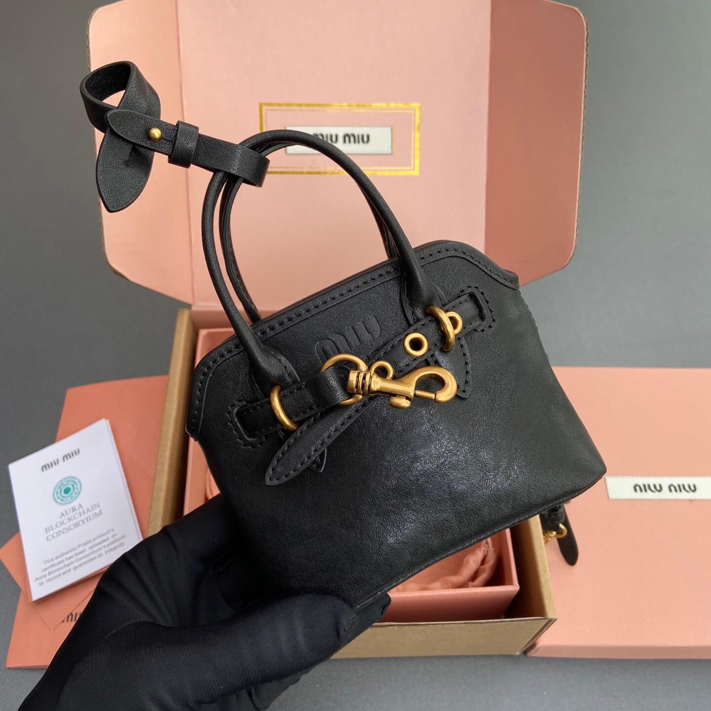 M1um1u Adventure Nappa Mini Bag (HIGH-END GRADE)
