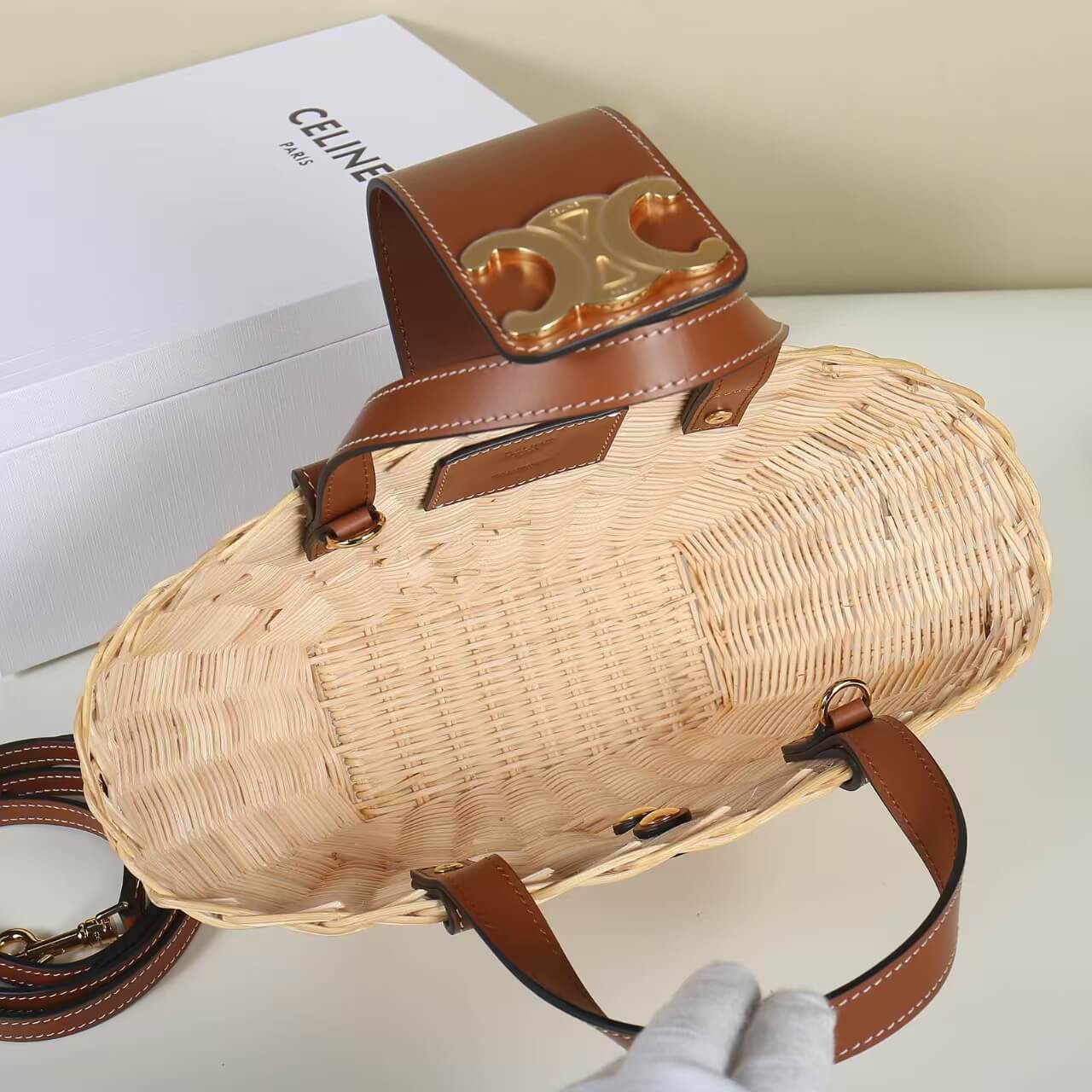 Ce1i*e TEEN COUFFIN IN WICKER (HIGH-END GRADE)