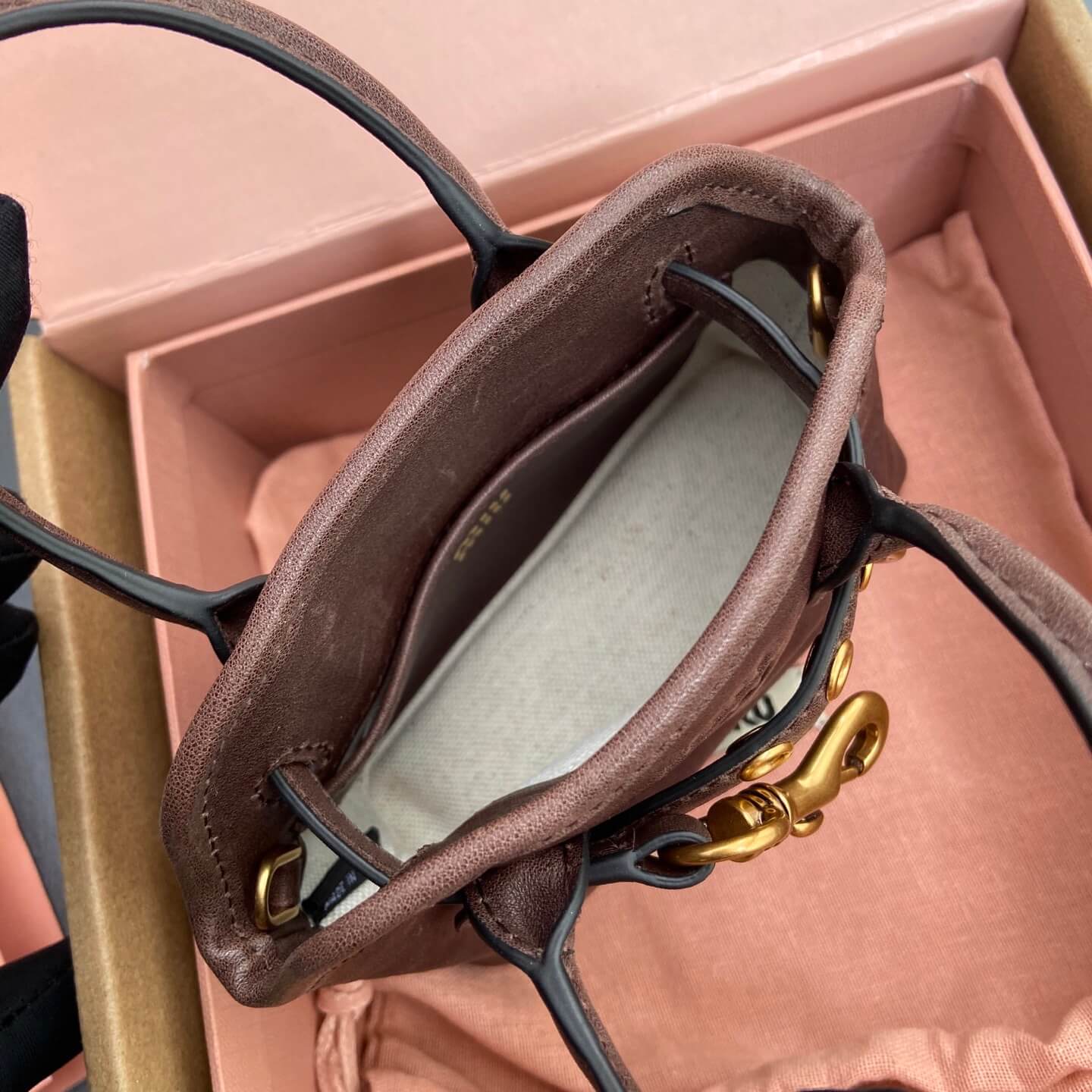 M1um1u Adventure Nappa Mini Bag (HIGH-END GRADE)