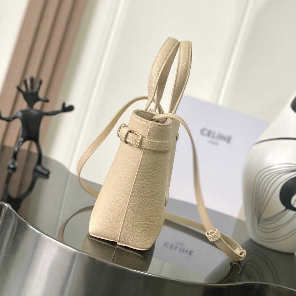 Ce1i*e MINI CABAS ANAIS CUIR TRIOMPHE in Grained calfskin