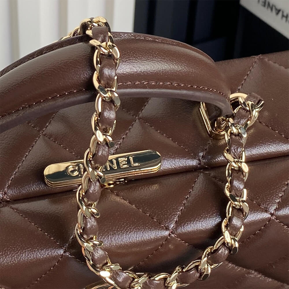 Ch**el Small box bag(HIGH-END GRADE)