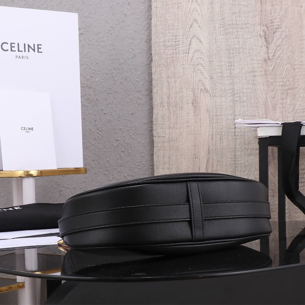 CAMILLE Medium Ava Shoulder Bag in Smooth Calfskin