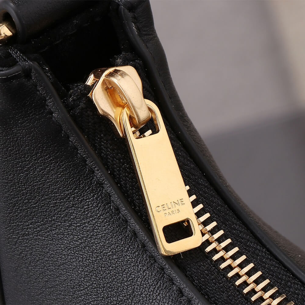 CAMILLE Medium Ava Shoulder Bag in Smooth Calfskin
