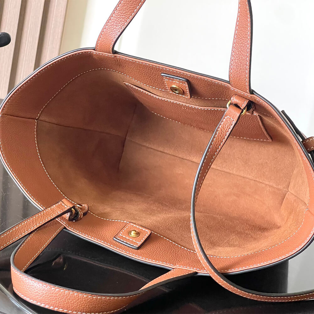 Ce1i*e MINI CABAS ANAIS CUIR TRIOMPHE in Grained calfskin