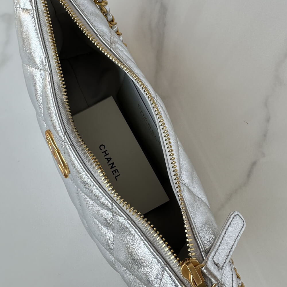 Ch**el SMALL Hobo Handbag