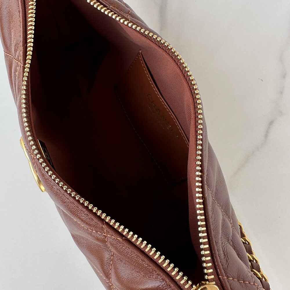 Ch**el SMALL Hobo Handbag