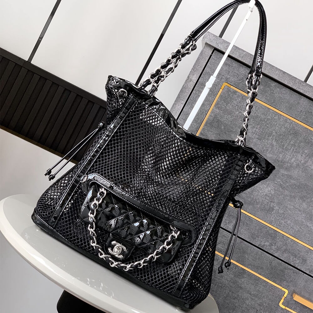 Ch**el Medium La Madrague Tote(HIGH-END GRADE)