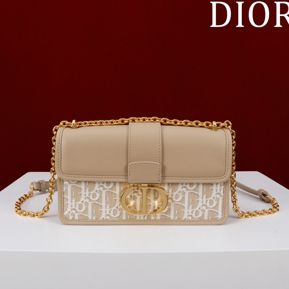 D10r 30 Montaigne East-West Bag with Chain(HIGH-END GRADE)