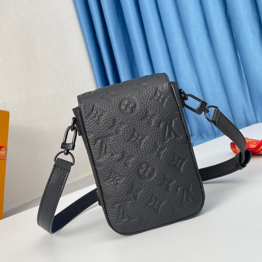 LV S-Lock Vertical wearable wallet