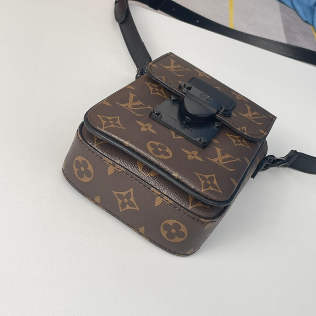 LV S-Lock Vertical wearable wallet