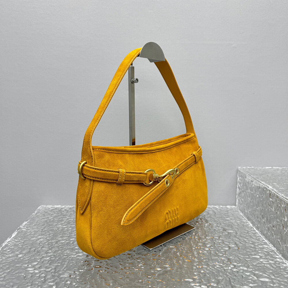 M1um1u Regular Aventure suede bag(HIGH-END GRADE)