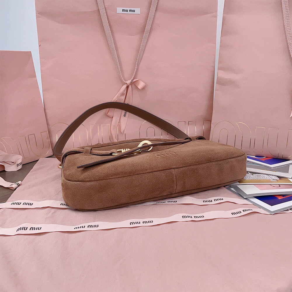 M1um1u Regular Aventure suede bag(HIGH-END GRADE)
