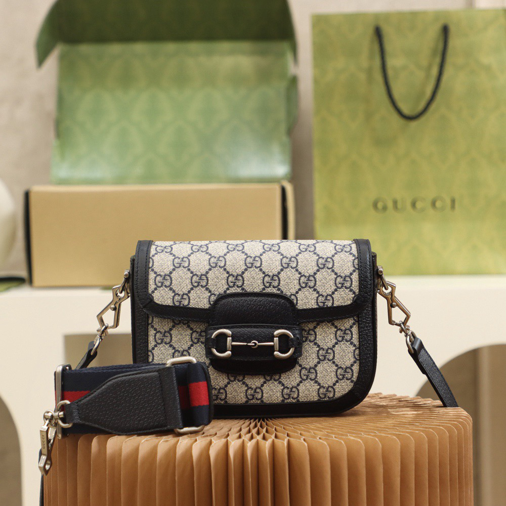 Gvc*1 Horsebit 1955 mini shoulder bag
