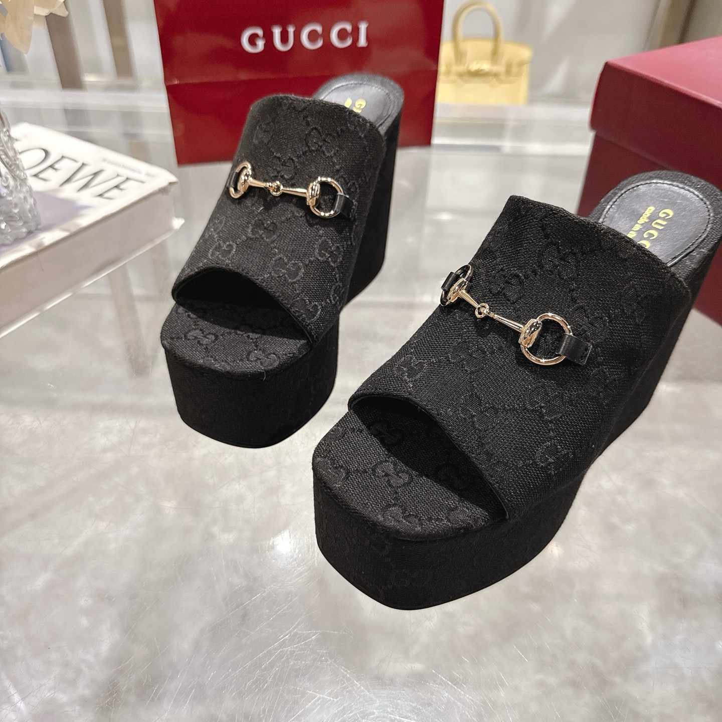 Gvc*1 Carmen wedge sandals(high-end grade)