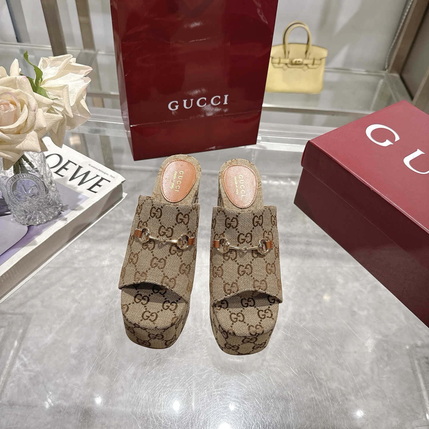 Gvc*1 Carmen wedge sandals(high-end grade)