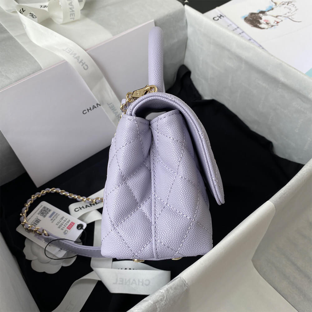 Ch**el MINI COCO Handle Bag(HIGH-END GRADE)