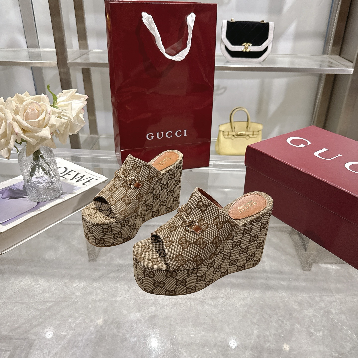 Gvc*1 Carmen wedge sandals(high-end grade)