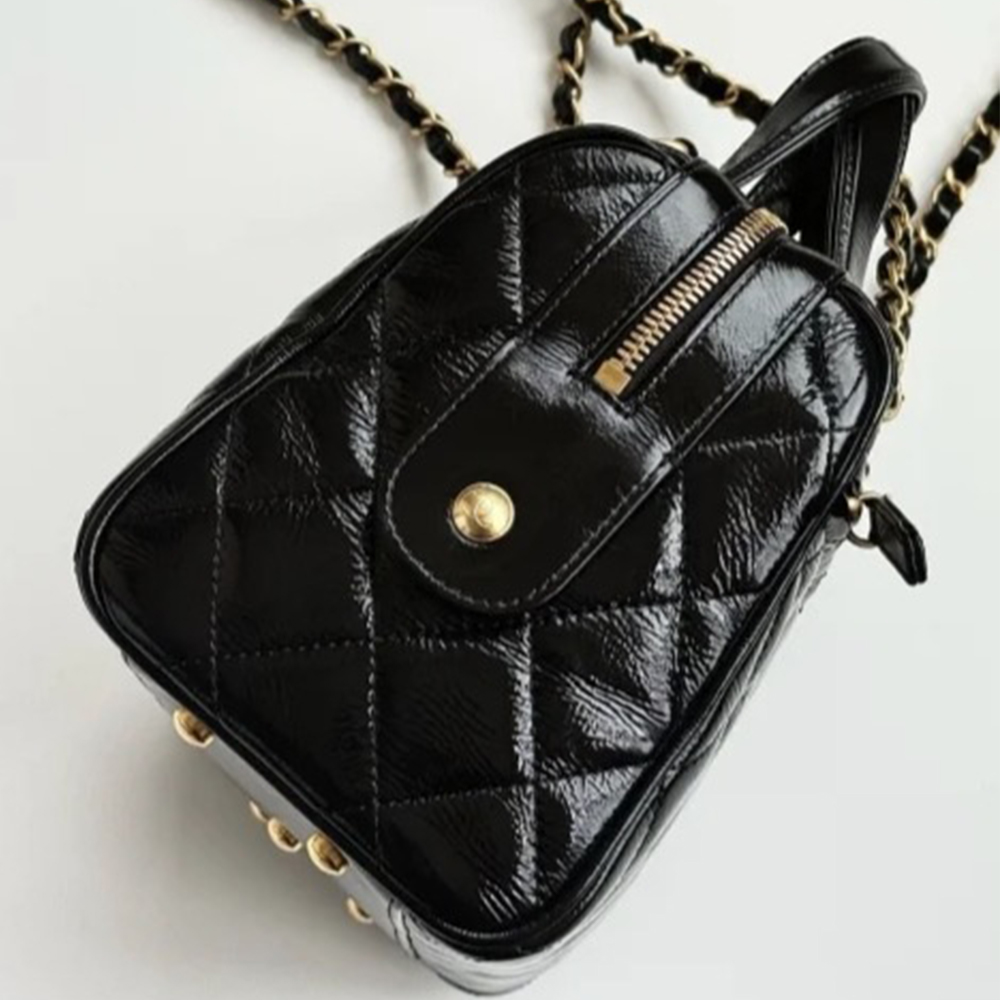 Ch**el Small bowling bag(high-end grade)