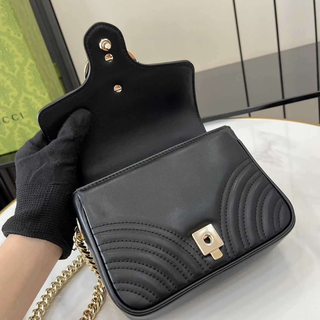 GG Marmont mini top handle bag