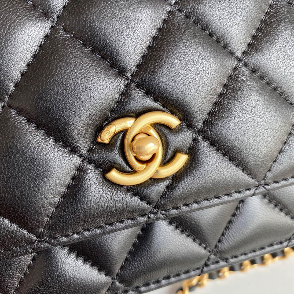 Ch**el Classic Wallet On Chain(high-end grade)
