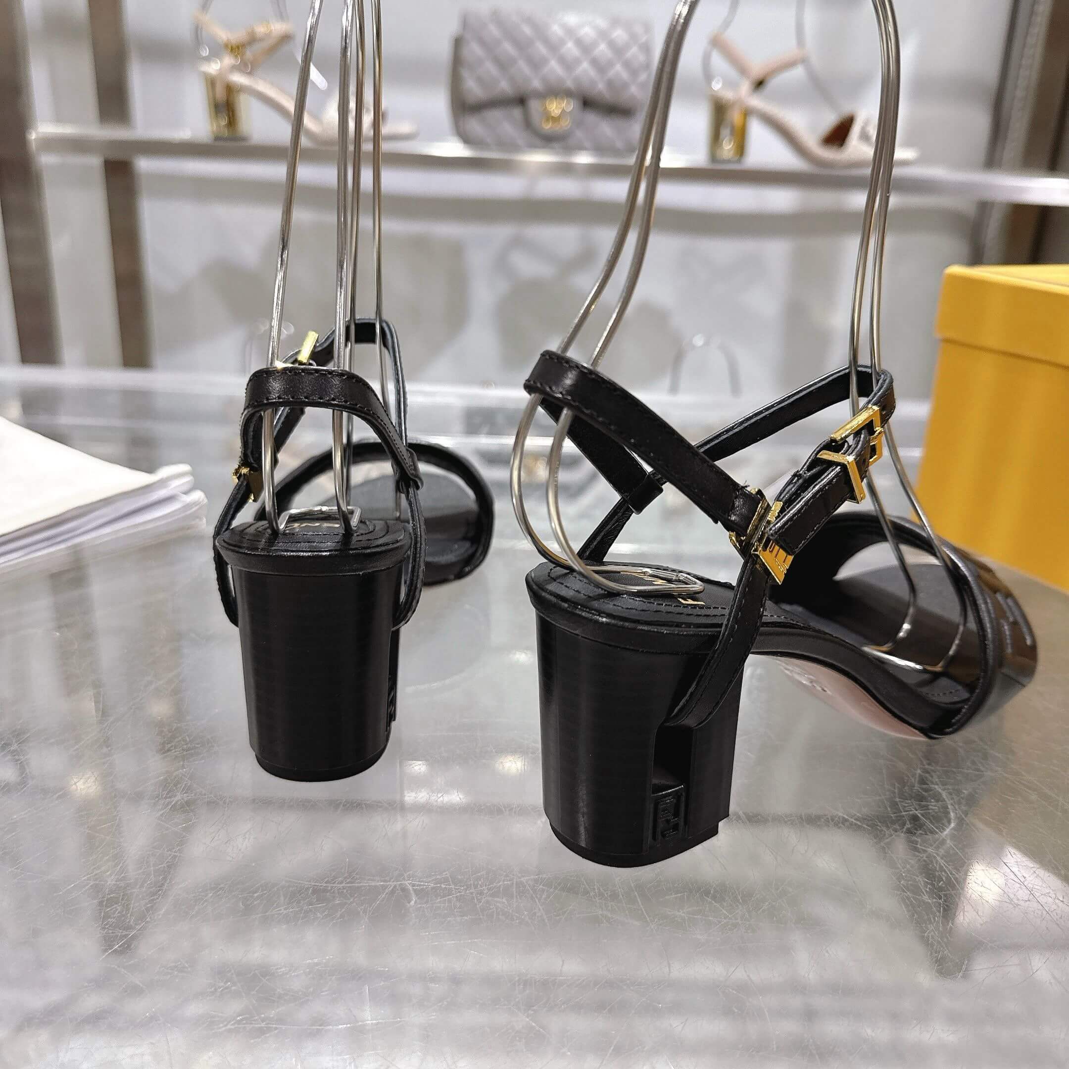 F**di FF high-heeled sandals