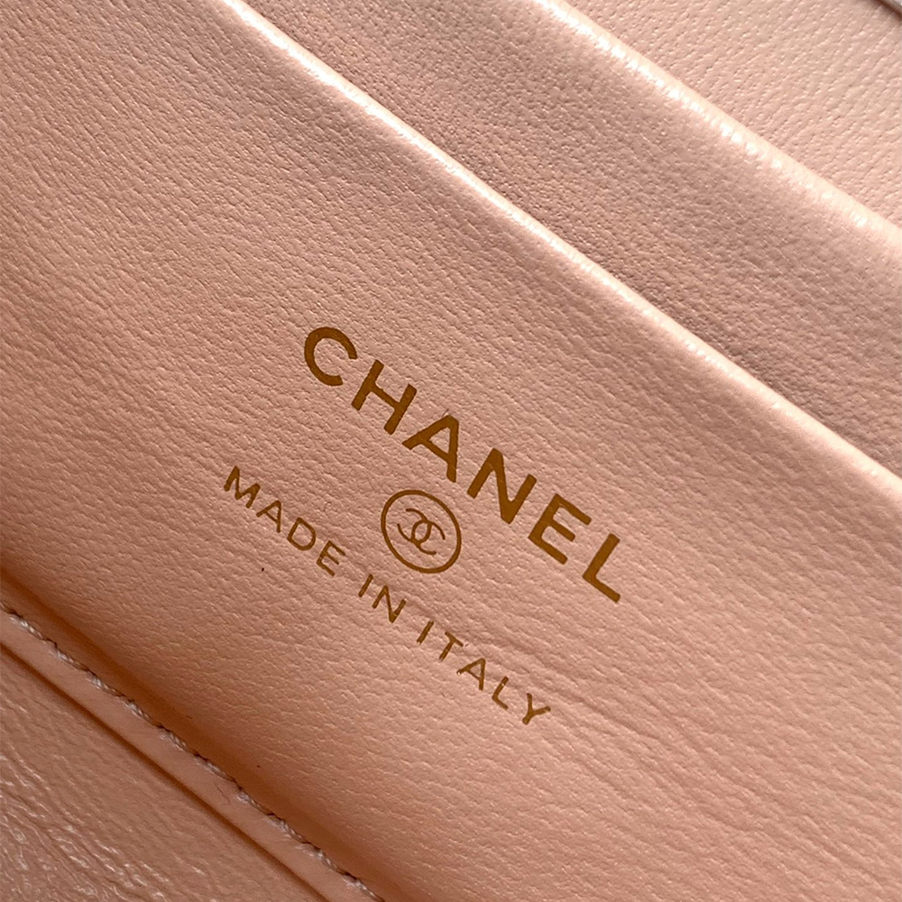 Ch**el Large Flap Bag With Top Handle(high-end grade)