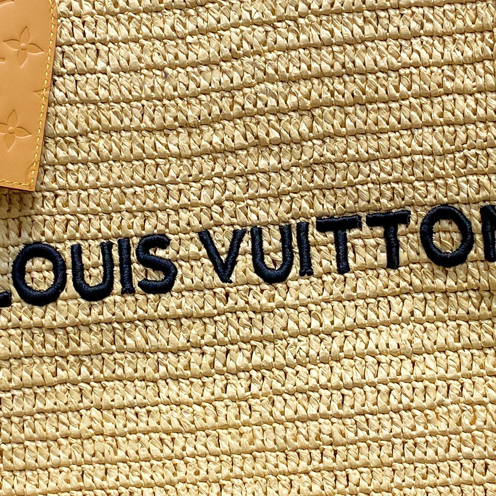 LV SUMMER SHOPPER TOTE MEDIUM BAG(HIGH-END GRADE)