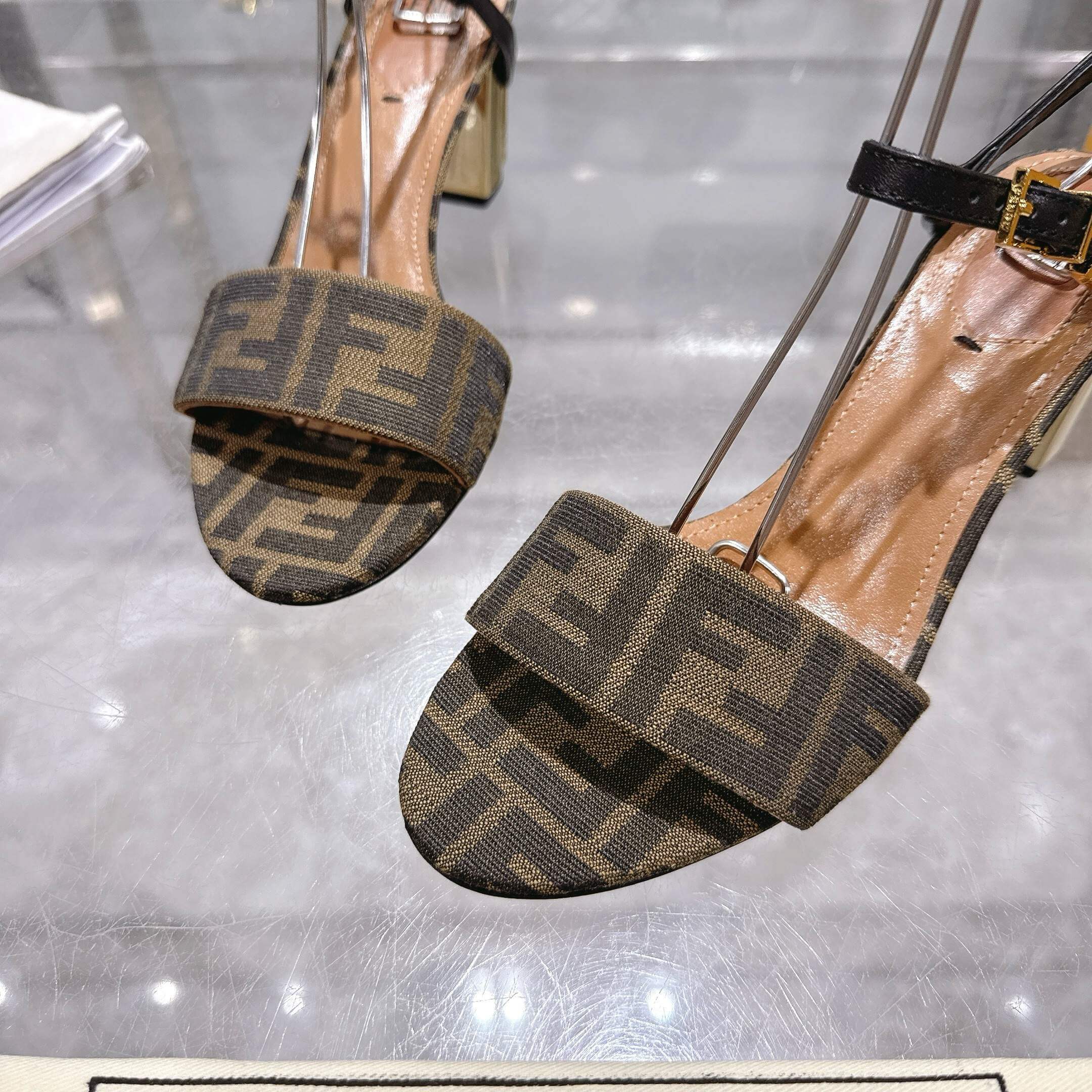 F**di FF high-heeled sandals
