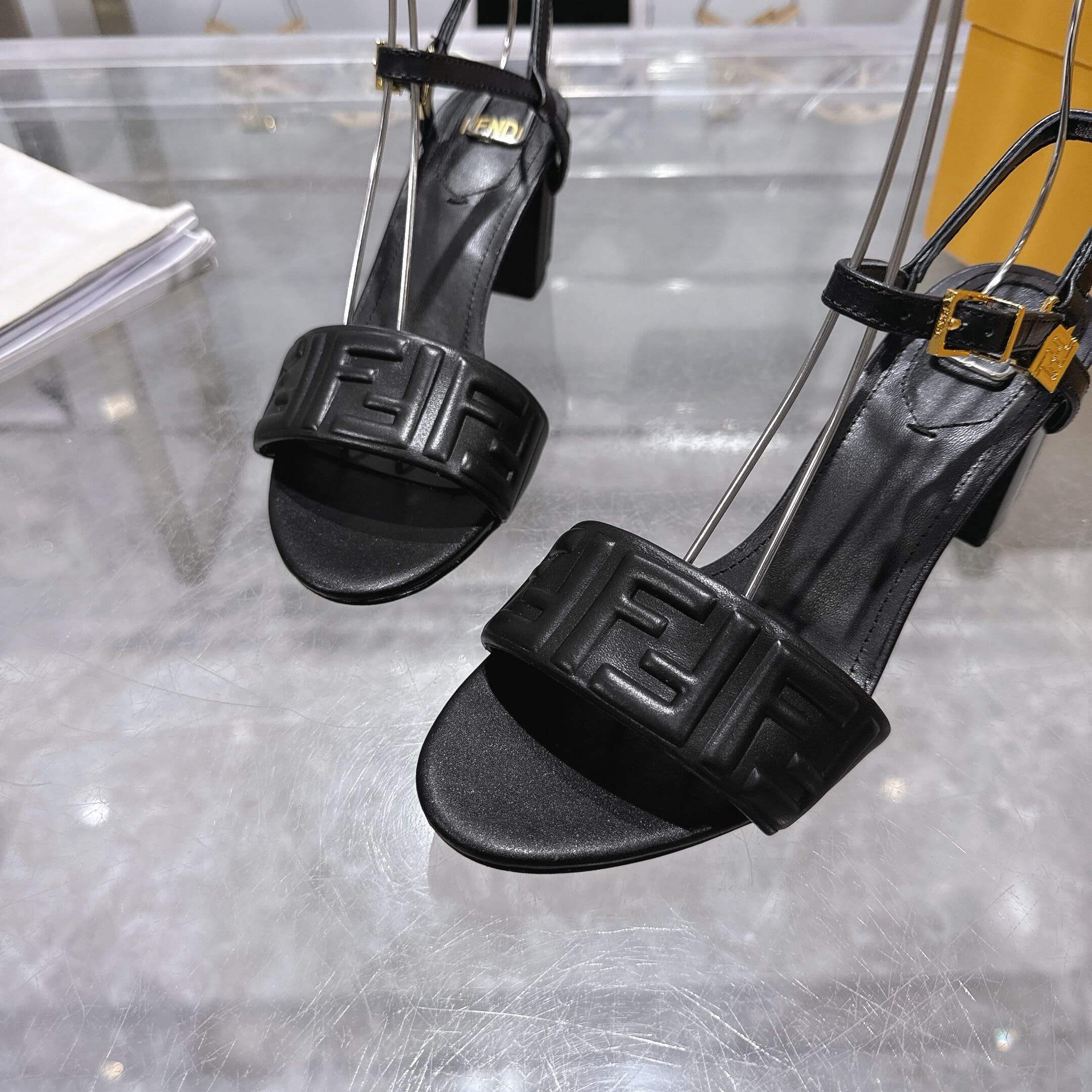 F**di FF high-heeled sandals
