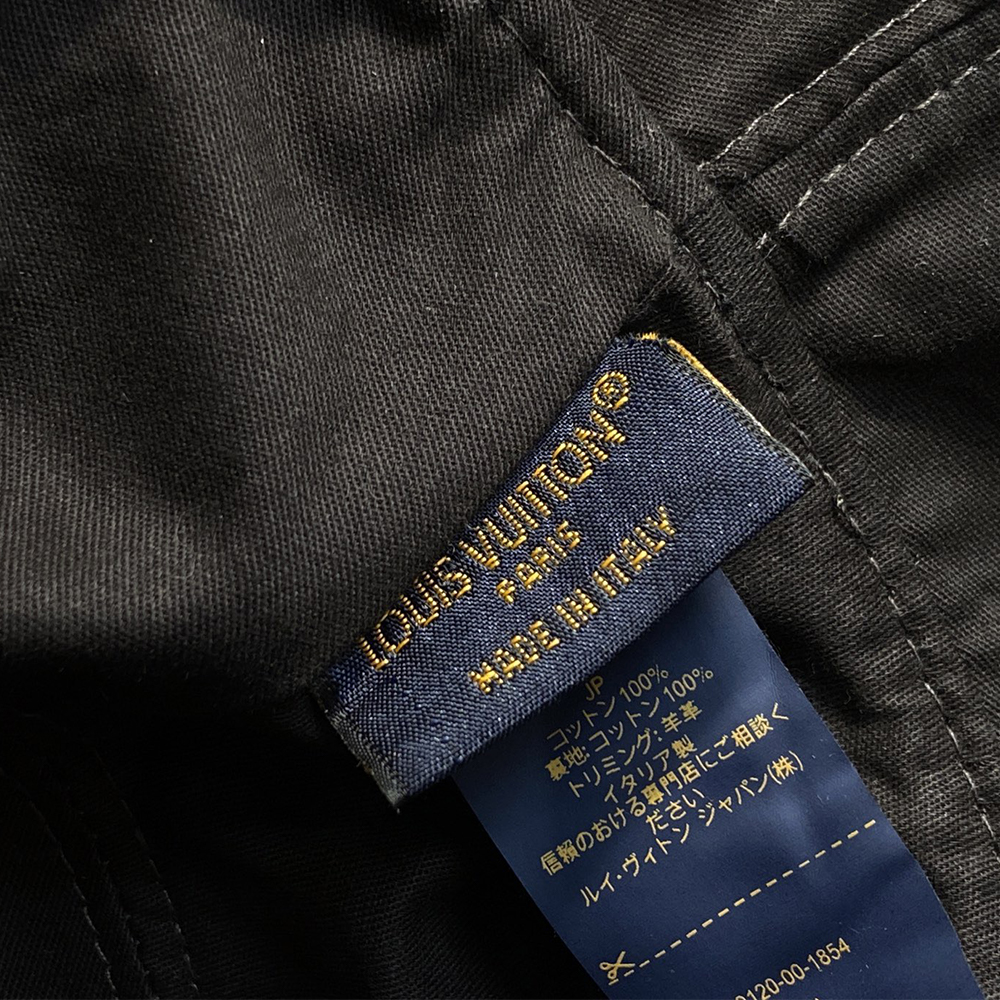lv blason shading De*1m reversible bucket hat