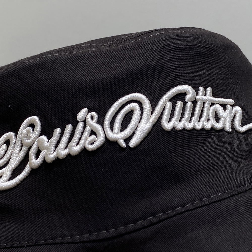 lv blason shading De*1m reversible bucket hat