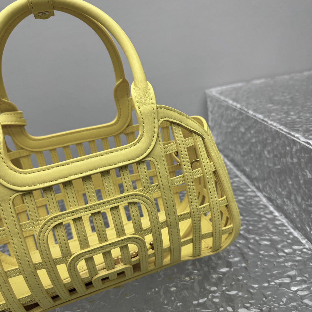 M1um1u Leather baskets(HIGH-END GRADE)