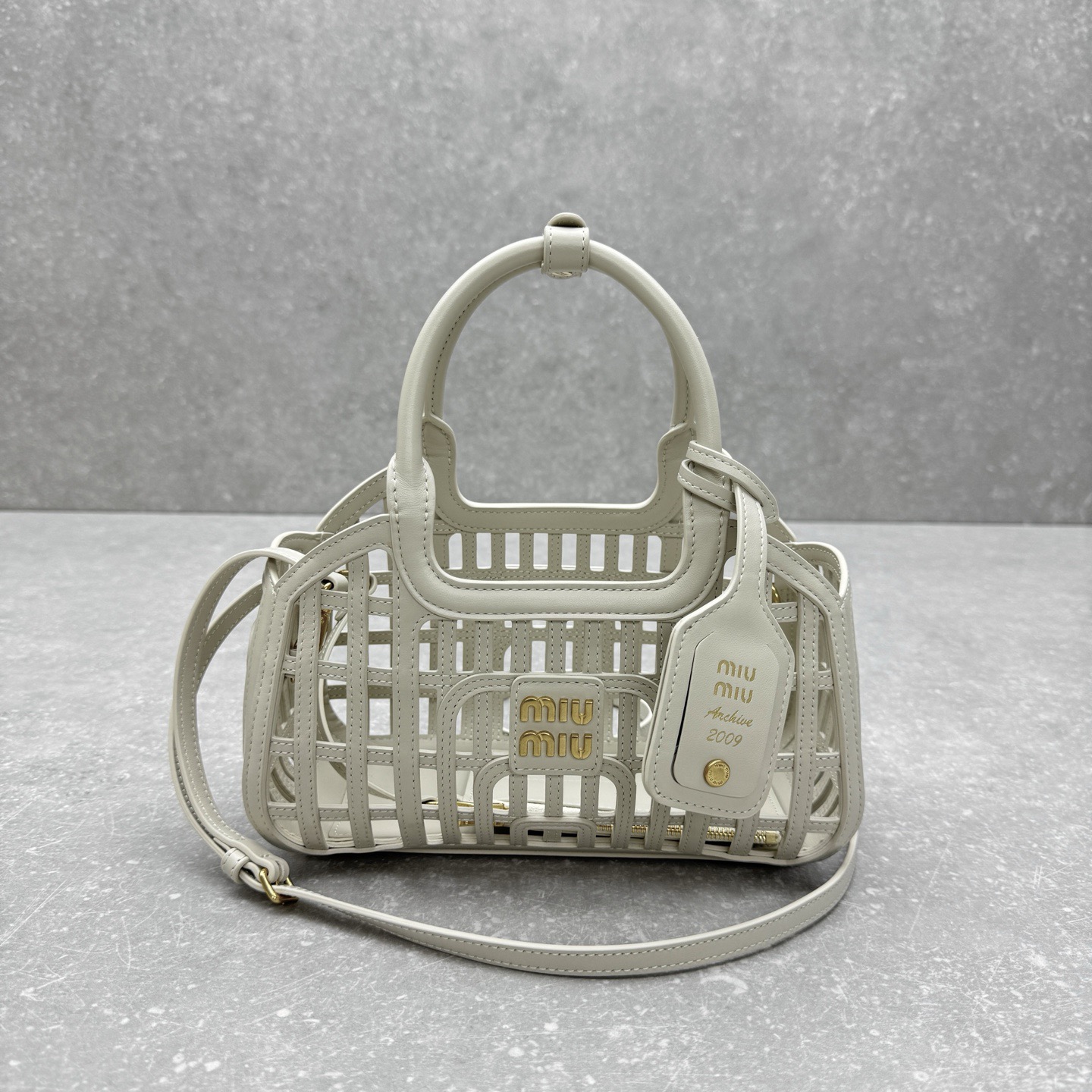 M1um1u Leather baskets(HIGH-END GRADE)