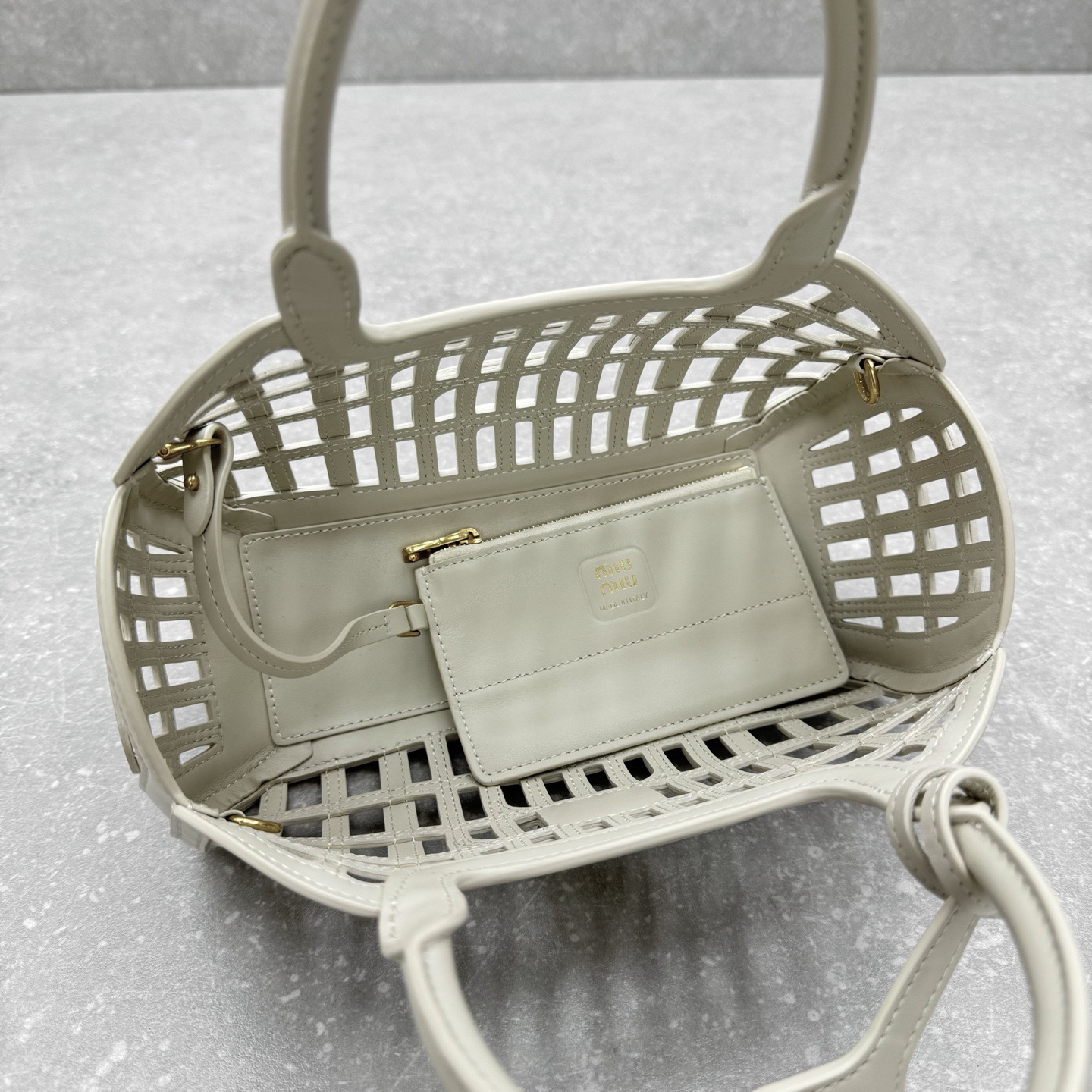 M1um1u Leather baskets(HIGH-END GRADE)