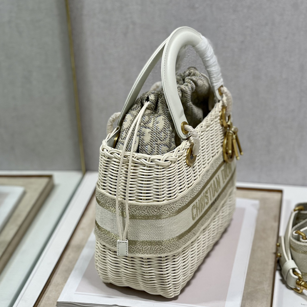 Lady D10r Wicker Bag(high-end grade)