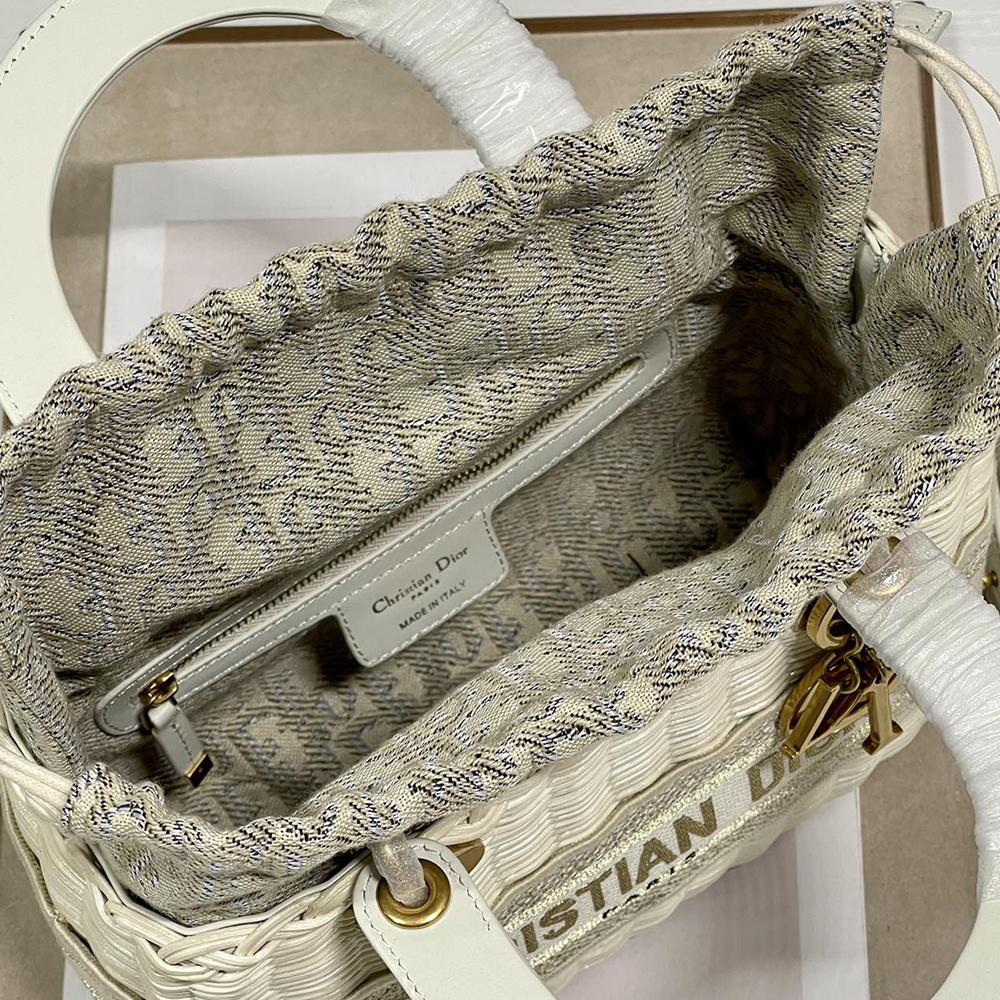 Lady D10r Wicker Bag(high-end grade)